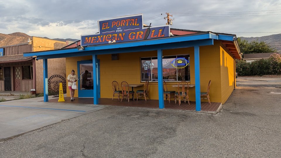 El Portal Mexican Grill exterior in Mountain Mesa