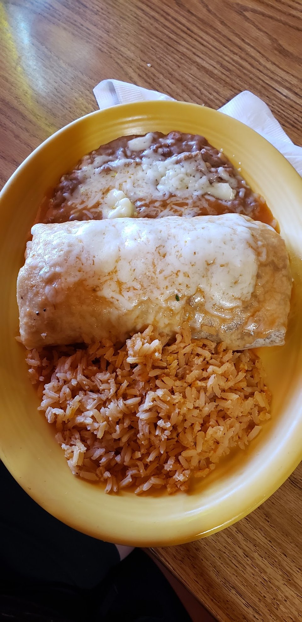 Bean and Cheese Burrito